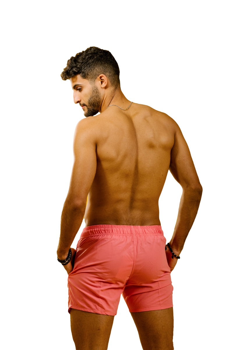 Aqua Swim - Medium Lengh-Rose