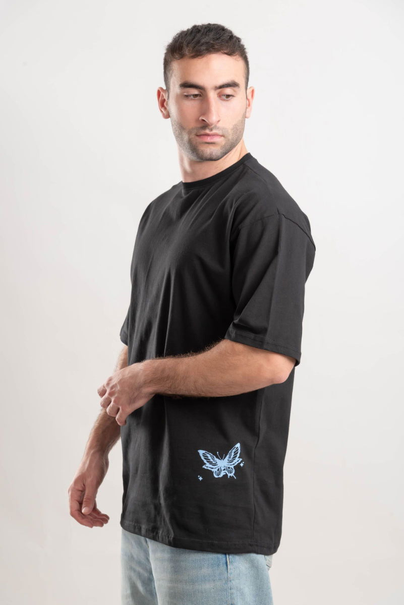 Butterfly Face-Black - REDDOT