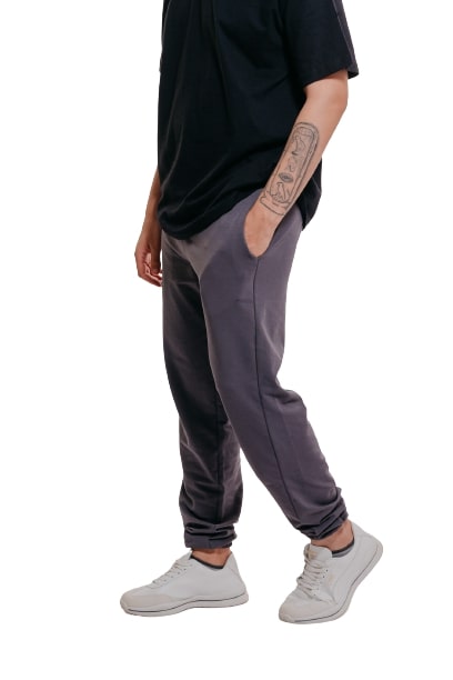 Colorful Comfy oversized Sweatpa-Grey - REDDOT