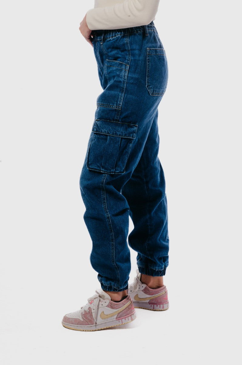 Denim Pant-Medium Navy - REDDOT