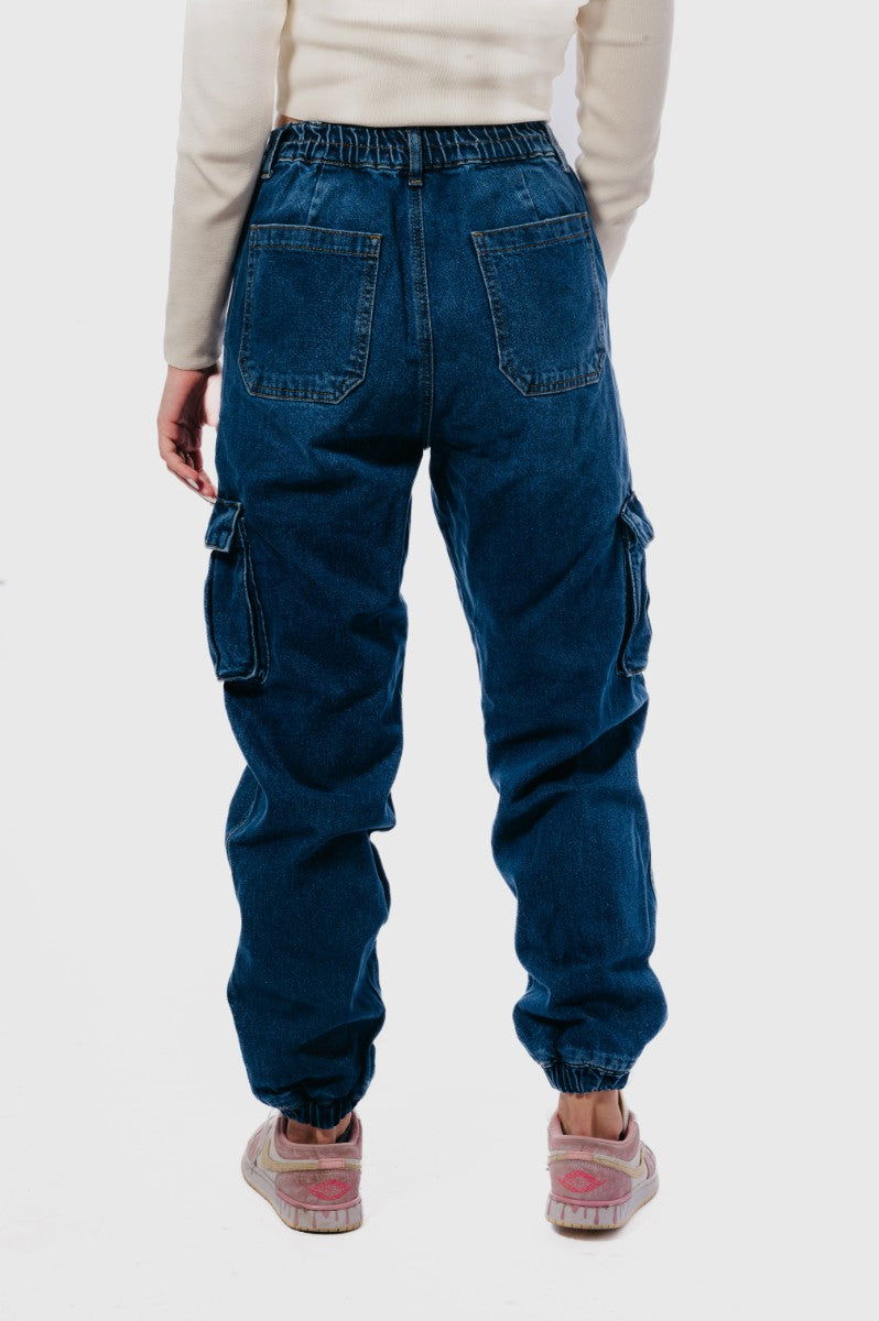 Denim Pant-Medium Navy - REDDOT