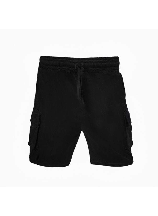 Ubran Alchemy Cargo shorts-Black - REDDOT