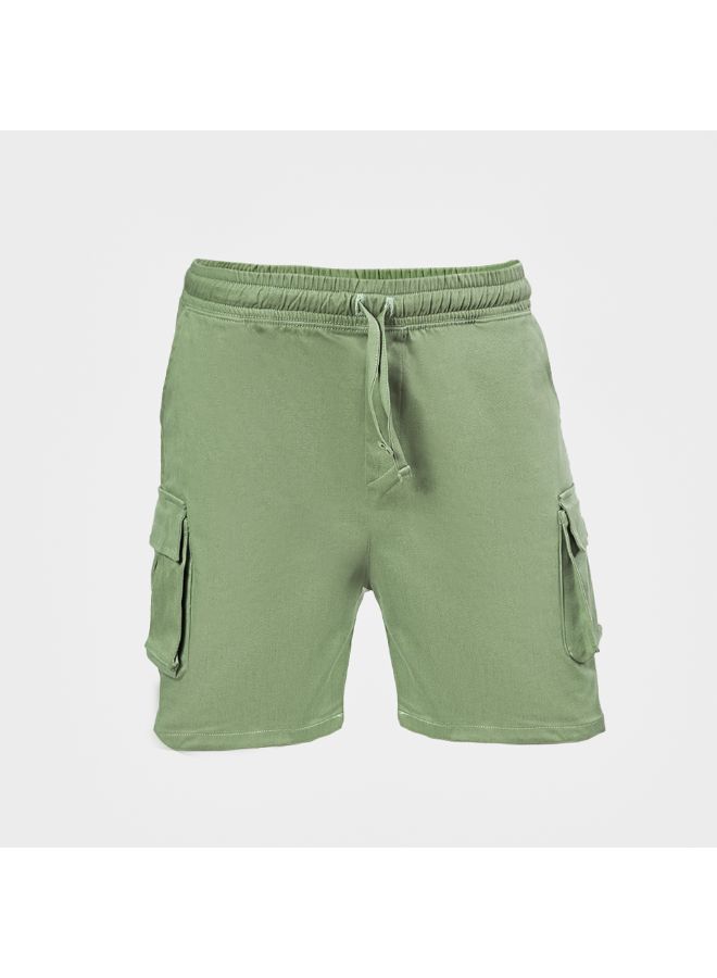 Ubran Alchemy Cargo shorts-Olive - REDDOT