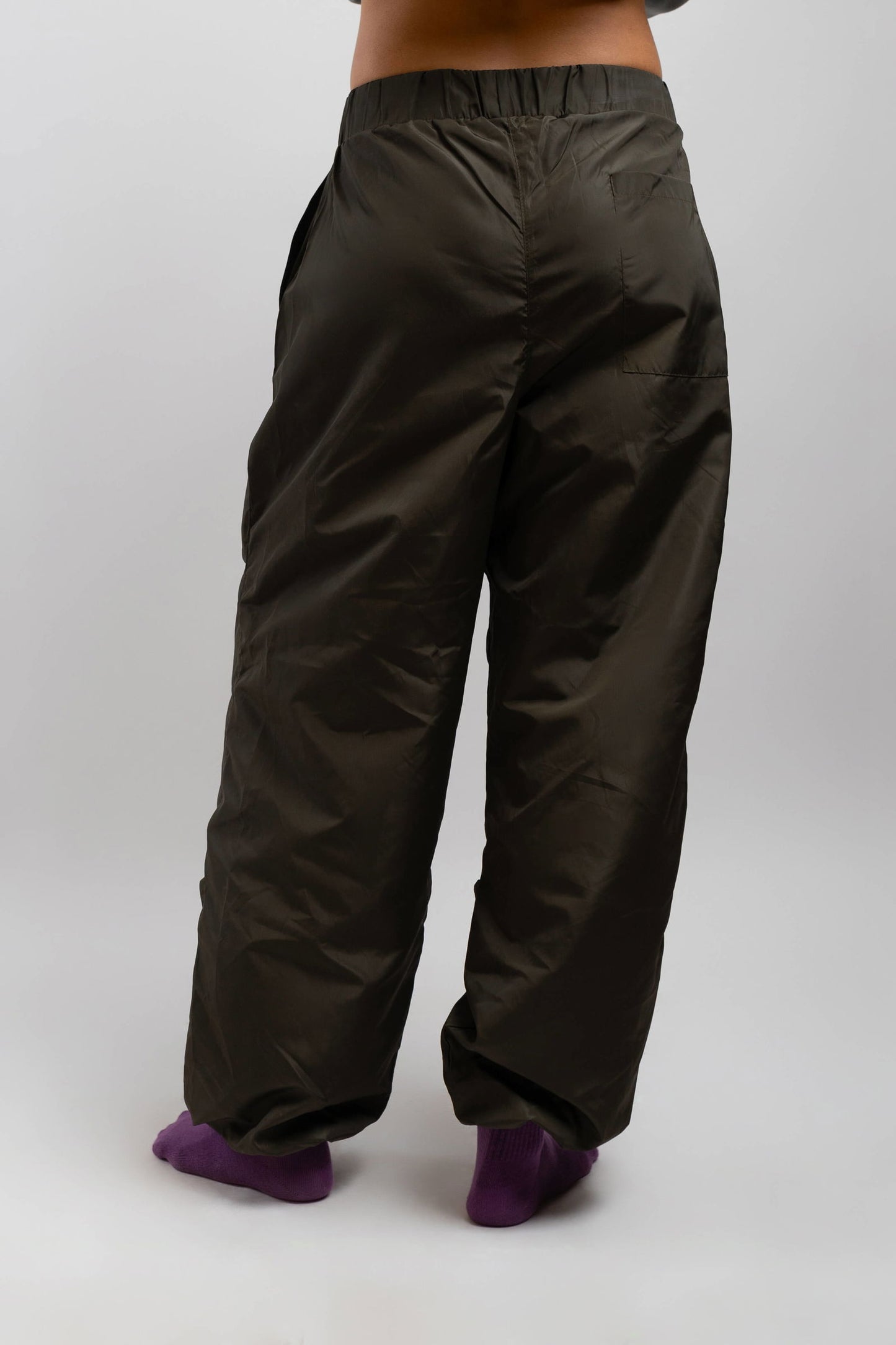 Waterproof Parachute Pants-Olive - REDDOT