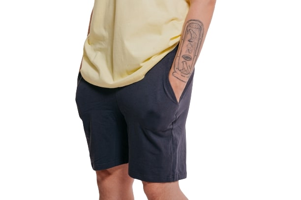 Colorful Comfy Sweatshorts-Grey - REDDOT