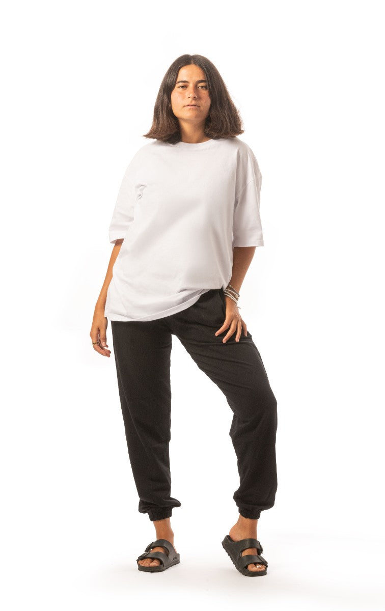 Colorful Comfy oversized Sweatpa-Black - REDDOT