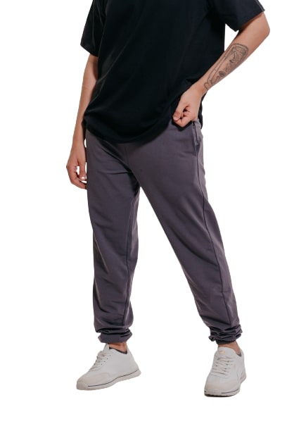 Colorful Comfy oversized Sweatpa-Grey - REDDOT