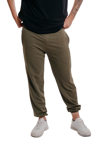 Colorful Comfy oversized Sweatpa-Olive - REDDOT
