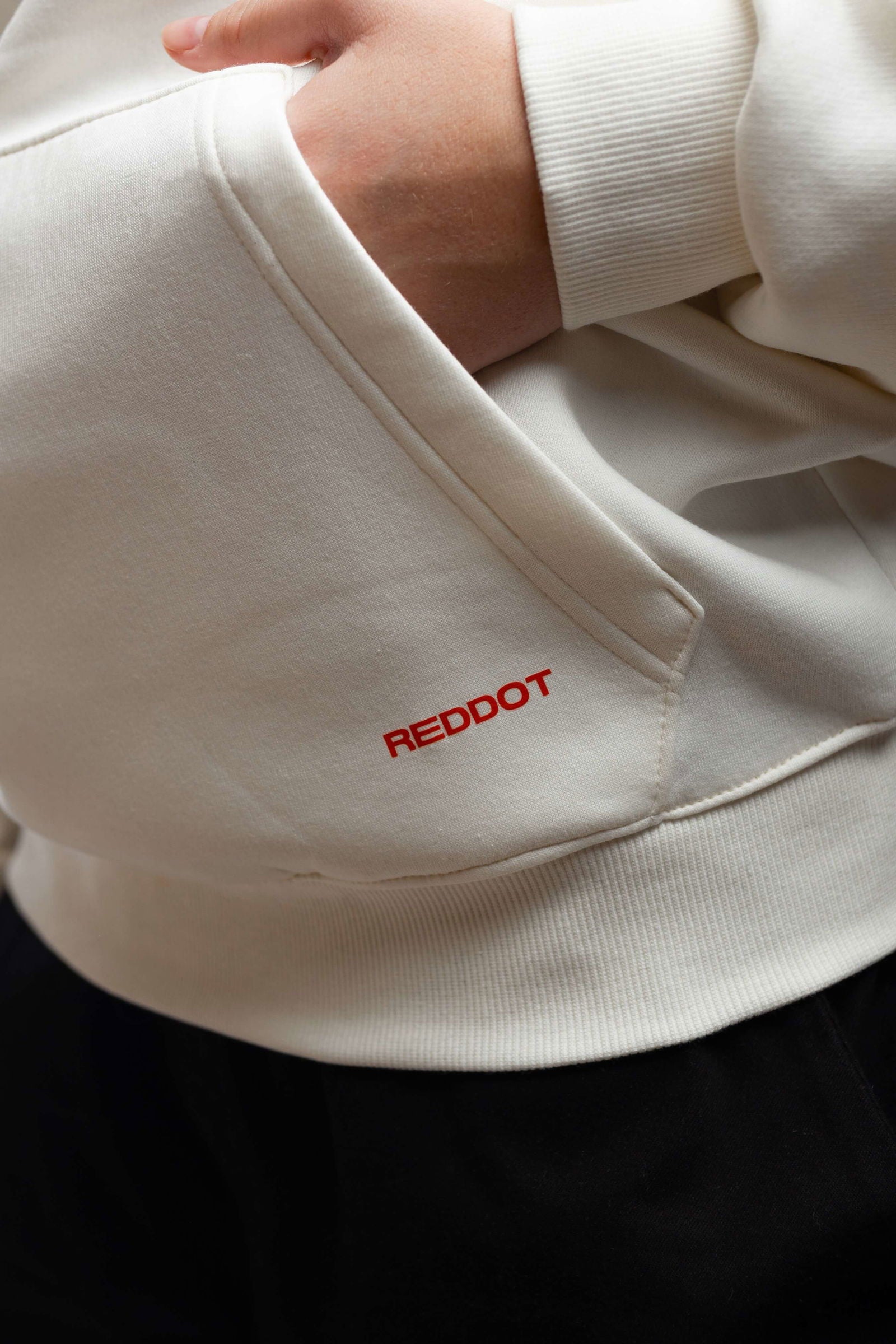 No Photo Please Hoodie-White - REDDOT