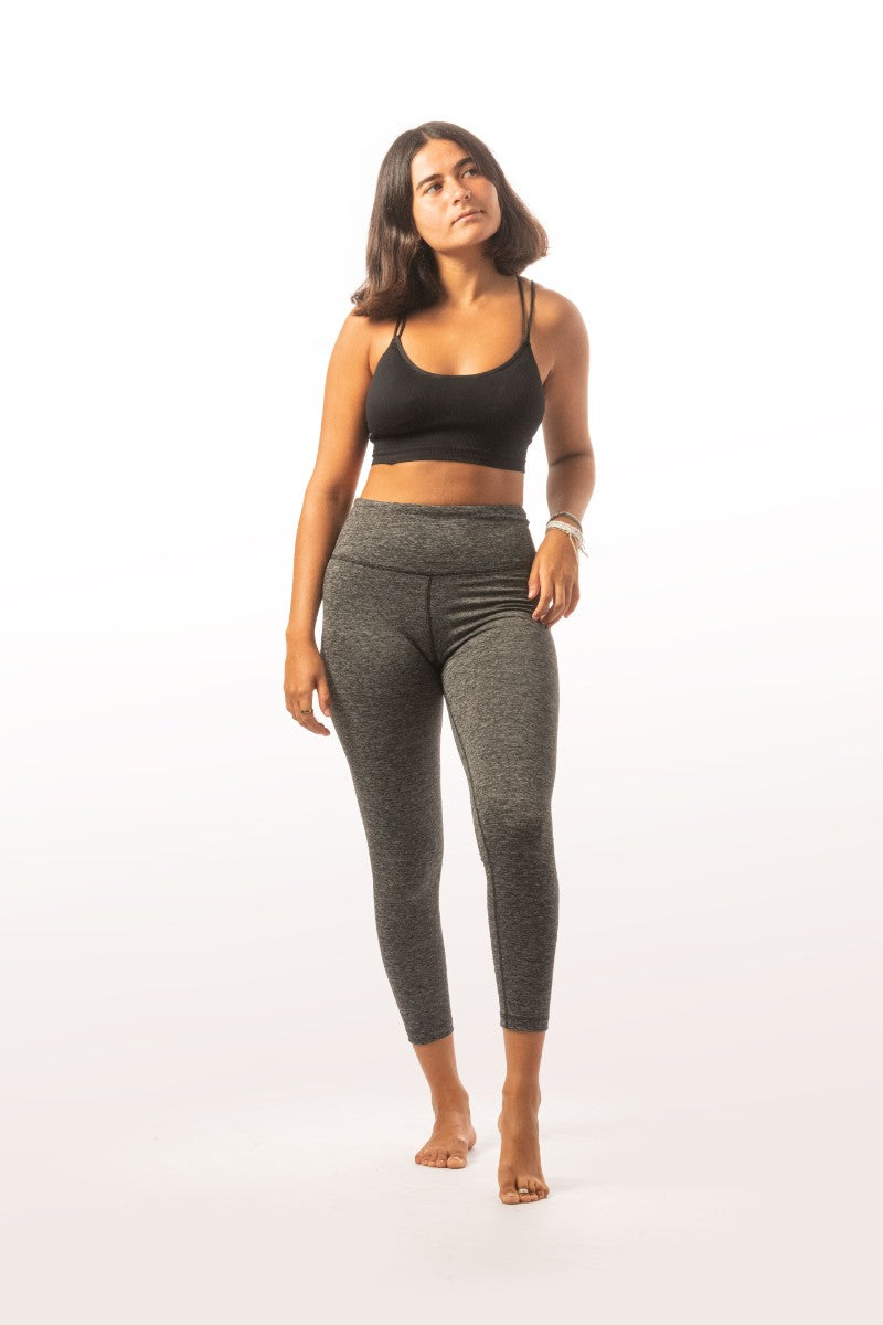 Performance Legging Pants With P-Charcoal Grey - REDDOT