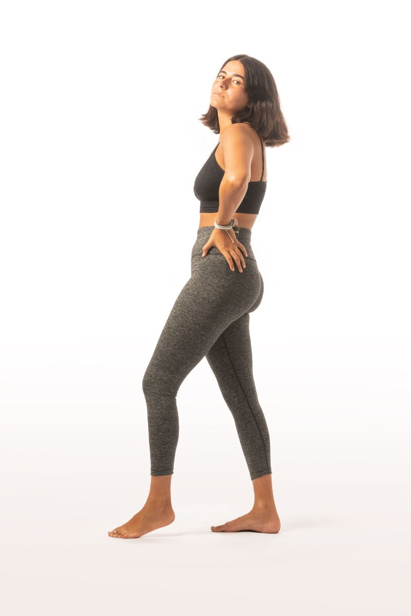 Performance Legging Pants With P-Charcoal Grey - REDDOT