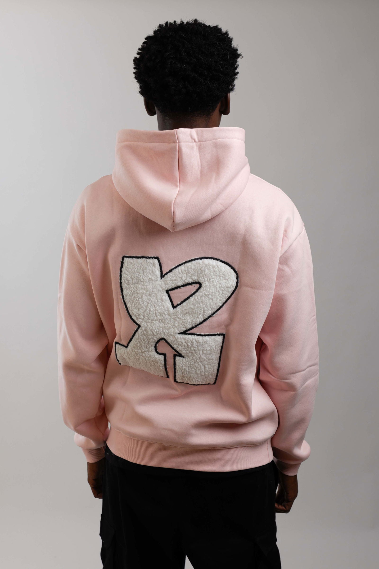 Red Dot Logo Hoodie-Light Pink - REDDOT