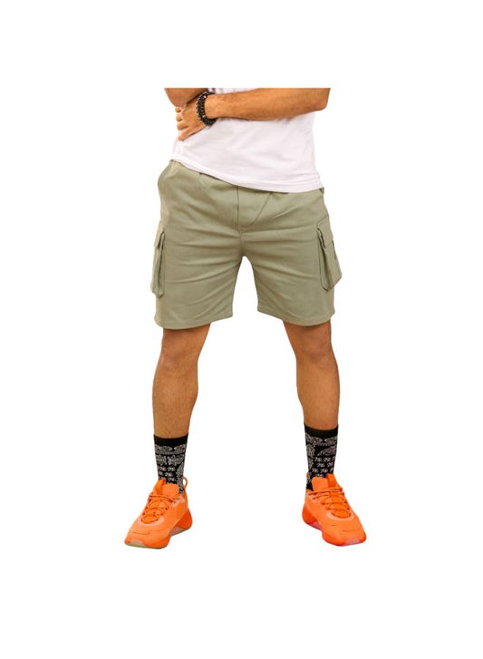 Ubran Alchemy Cargo shorts-Olive - REDDOT