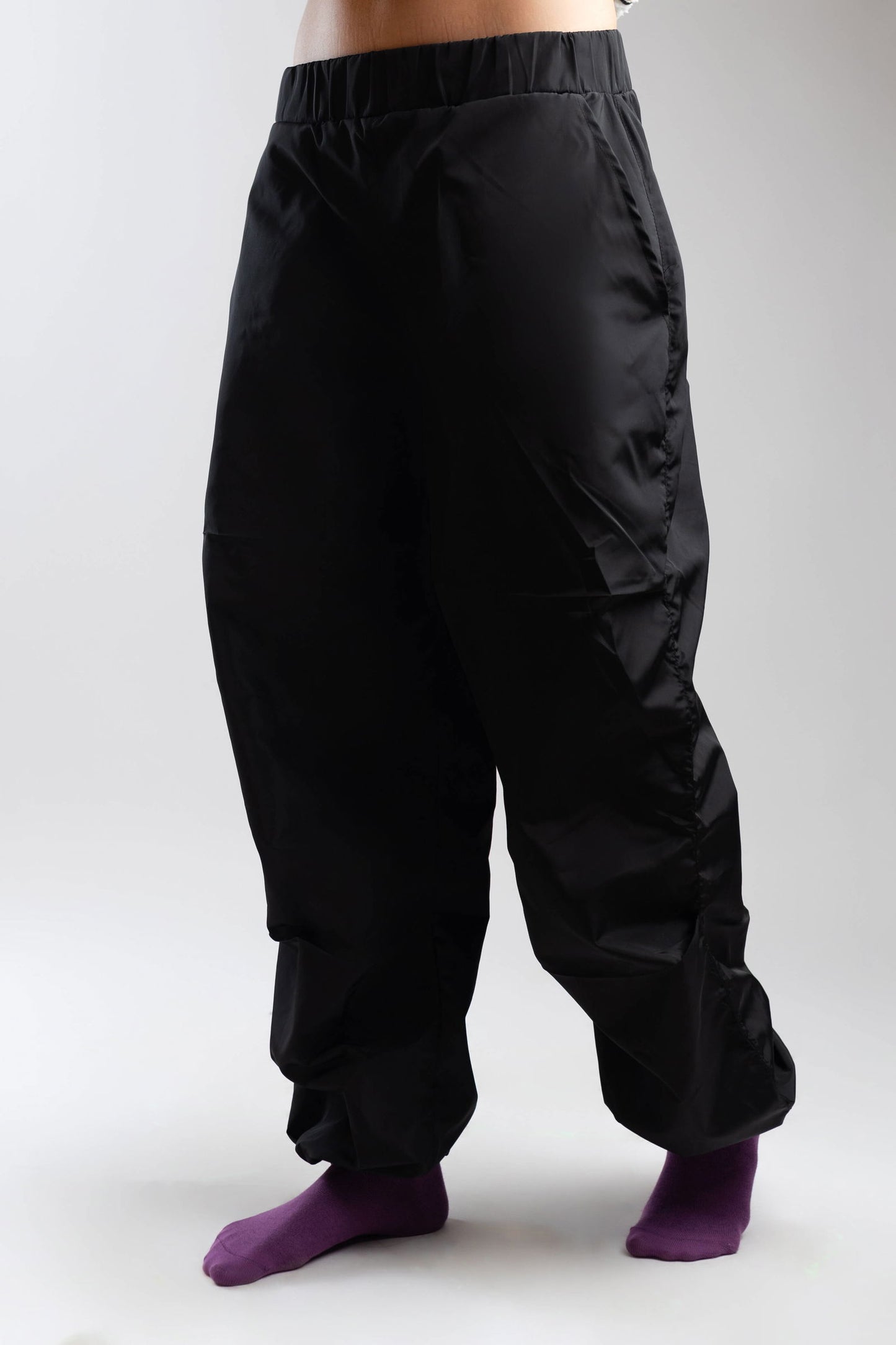 Waterproof Parachute Pants-Black - REDDOT