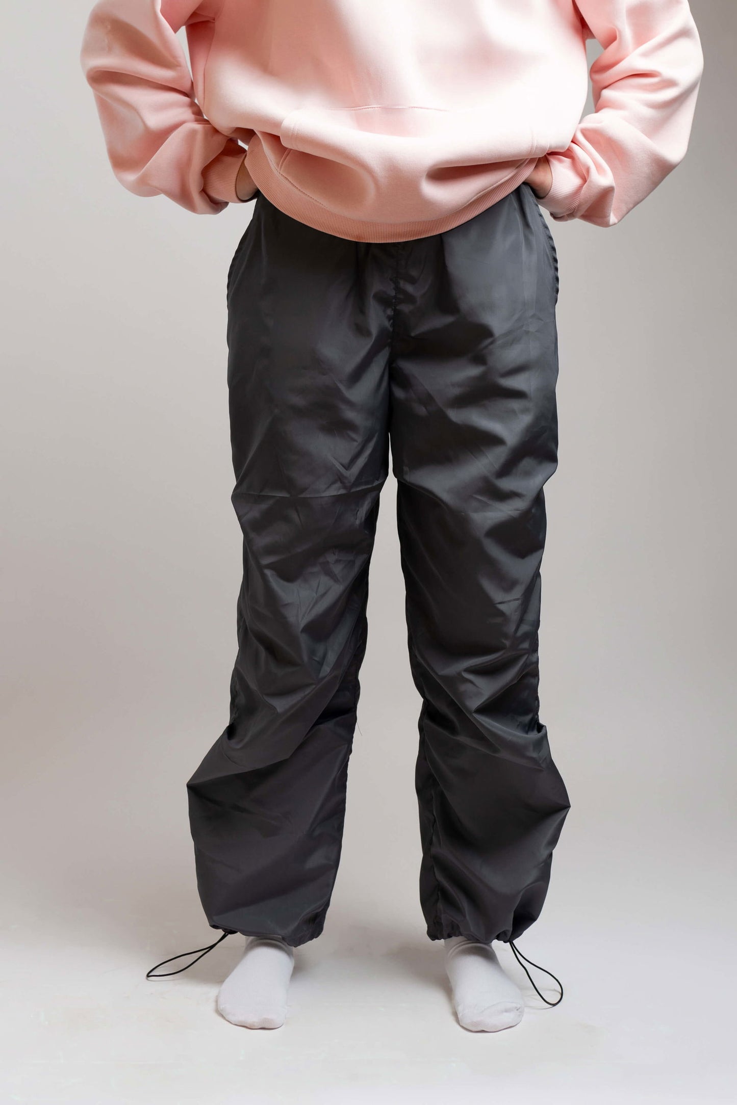 Waterproof Parachute Pants-Grey - REDDOT