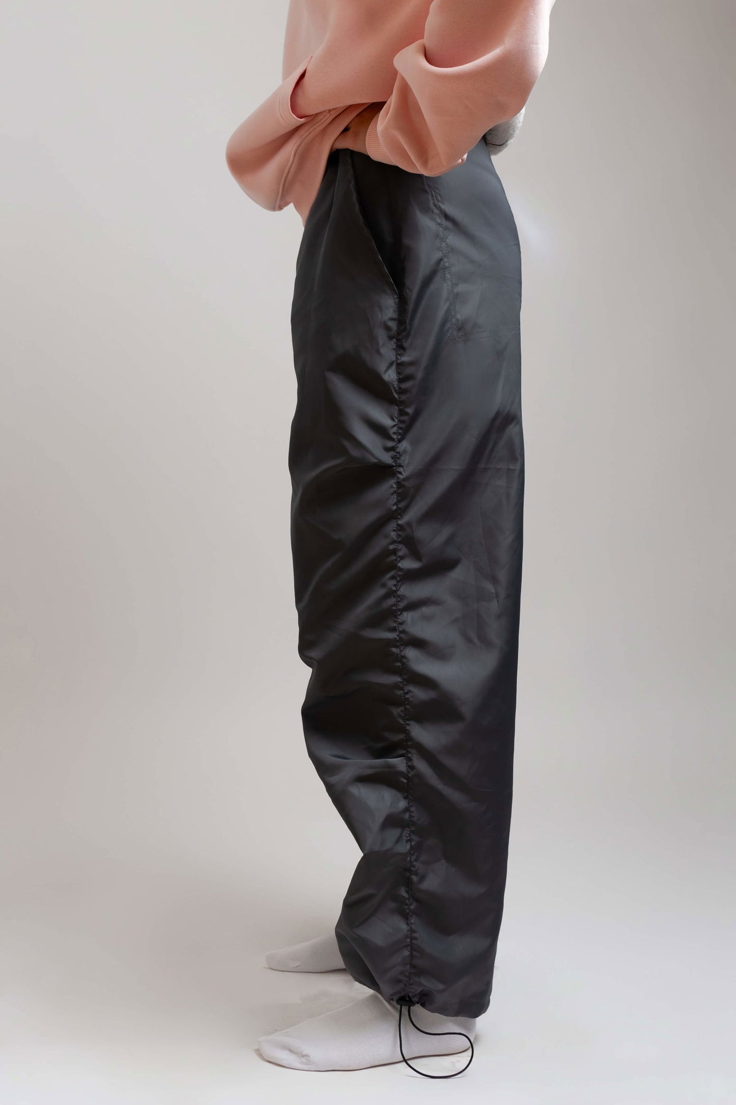 Waterproof Parachute Pants-Grey - REDDOT