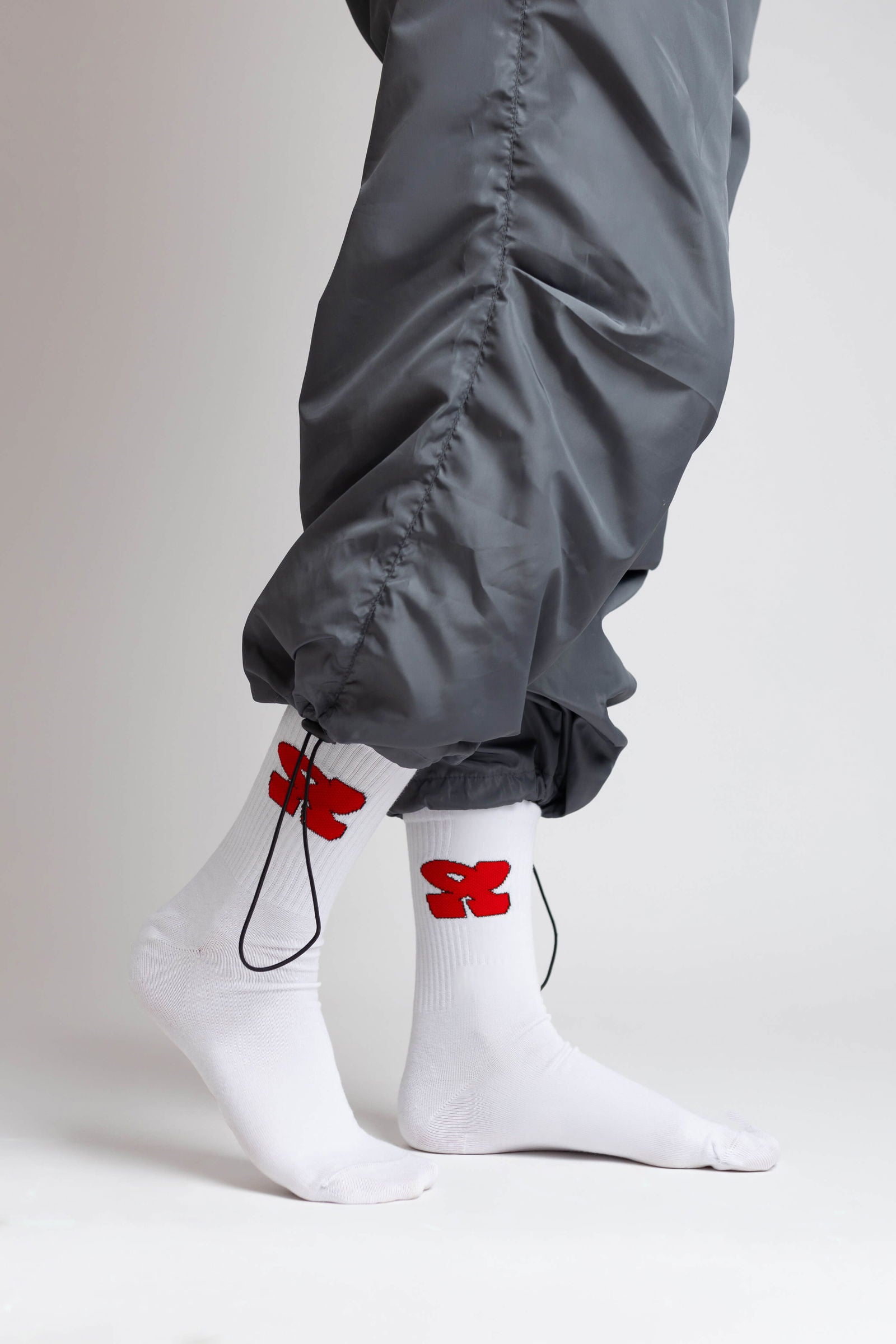 Waterproof Parachute Pants-Grey - REDDOT