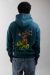 Unisex Lucky Loser Relaxed Hoodie in Teal